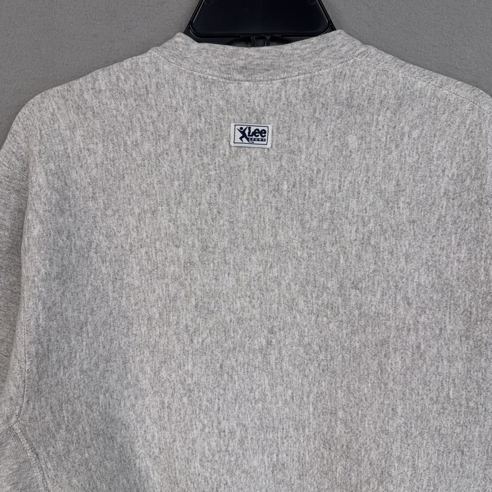 Vintage Carolina Panthers Sweatshirt Mens Large Gray NFL Football Lee Sport 90s - Picture 7 of 12